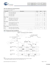 CY7C12681KV18-400BZXC數據表 頁面 17