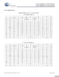 CY7C1270V18-375BZI數據表 頁面 4