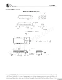 CY7C128A-35VC Datasheet Pagina 9