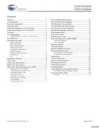 CY7C1312CV18-250BZI Datenblatt Seite 3