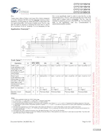 CY7C1315BV18-250BZC Datenblatt Seite 9