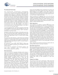 CY7C1315CV18-250BZI Datasheet Pagina 8