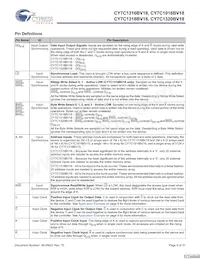 CY7C1320BV18-250BZI Datasheet Pagina 6