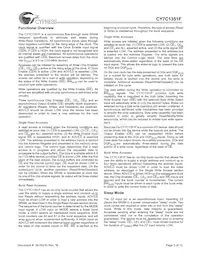 CY7C1351F-100AC Datenblatt Seite 5