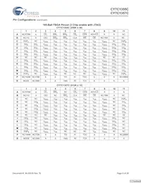 CY7C1355C-133BGXC Datasheet Pagina 6