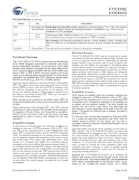 CY7C1355C-133BGXC Datasheet Pagina 8