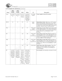 CY7C1362B-166AJC Datasheet Pagina 11