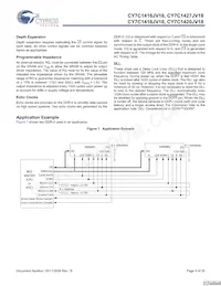 CY7C1420JV18-250BZI Datasheet Pagina 9