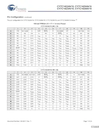 CY7C1423AV18-267BZC Datasheet Pagina 7