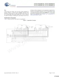 CY7C1423AV18-267BZC Datasheet Pagina 11