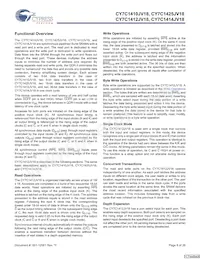 CY7C1425JV18-250BZI Datasheet Page 8