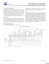 CY7C1425JV18-250BZI Datasheet Pagina 9