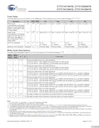 CY7C1426AV18-250BZC Datasheet Page 10