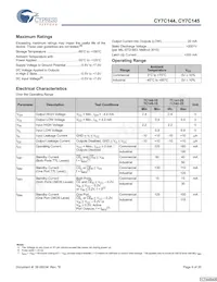 CY7C144-55JC Datasheet Pagina 6