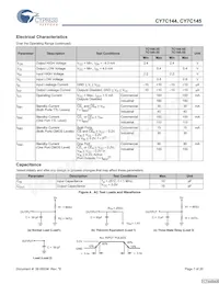 CY7C144-55JC數據表 頁面 7