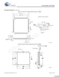 CY7C144-55JC Datasheet Pagina 19