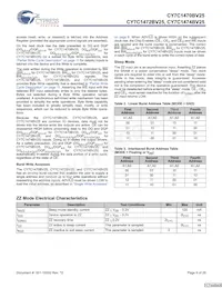 CY7C1474BV25-200BGIT Datasheet Pagina 9