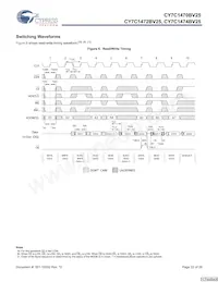 CY7C1474BV25-200BGIT Datasheet Pagina 22