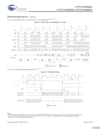 CY7C1474BV25-200BGIT Datasheet Pagina 23