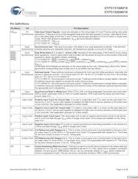 CY7C1520AV18-200BZCT Datasheet Pagina 5