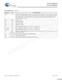 CY7C1520AV18-200BZCT Datasheet Pagina 6