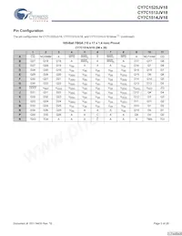 CY7C1525JV18-250BZXC Datasheet Pagina 5