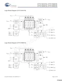 CY7C1545V18-375BZC Datenblatt Seite 2