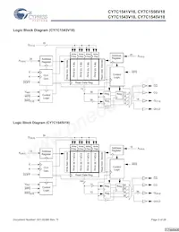 CY7C1545V18-375BZC Datenblatt Seite 3