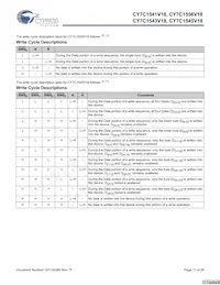 CY7C1545V18-375BZC Datenblatt Seite 11