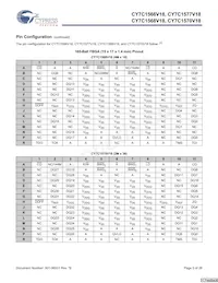 CY7C1570V18-375BZXC Datasheet Pagina 5