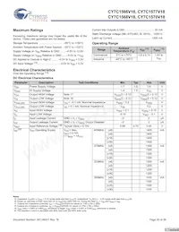 CY7C1570V18-375BZXC Datasheet Page 20