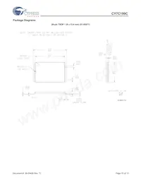 CY7C199C-20ZXIT Datasheet Pagina 10