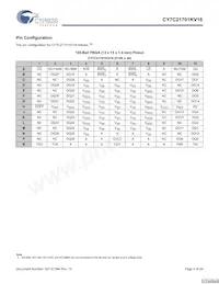 CY7C21701KV18-400BZXC Datenblatt Seite 4