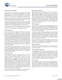 CY7C21701KV18-400BZXC Datasheet Pagina 7