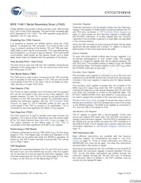 CY7C21701KV18-400BZXC Datasheet Pagina 10