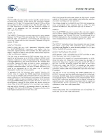 CY7C21701KV18-400BZXC Datasheet Pagina 11