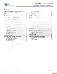 CY7C2565KV18-500BZXC Datasheet Pagina 4