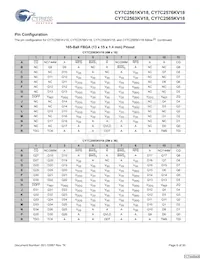 CY7C2565KV18-500BZXC Datasheet Page 6