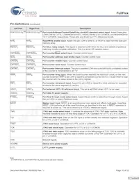 CYD18S72V18-167BGXC Datasheet Page 10