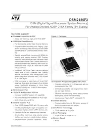 DSM2180F3V-15K6 Datasheet Copertura