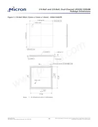 EDB8164B4PT-1DAT-F-R數據表 頁面 19