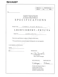 F128BFHTPTTL75A Datasheet Pagina 2