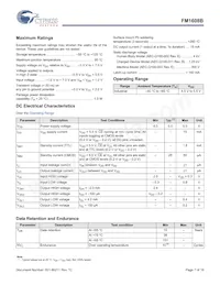 FM1608B-SG Datenblatt Seite 7