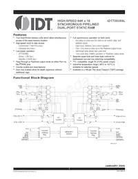 IDT709389L9PFI8 Datenblatt Cover