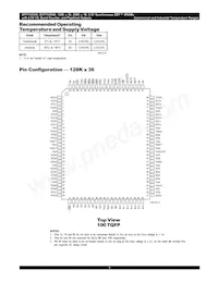 IDT71V2548S150PF8 Datasheet Pagina 5