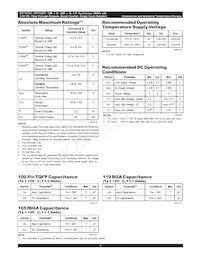 IDT71V3579S85PFI8 Datasheet Pagina 4