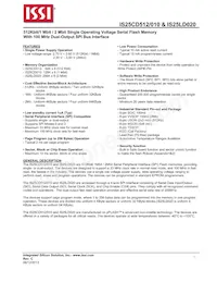 IS25CD010-JNLE-TR Datasheet Copertura