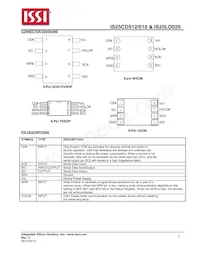 IS25CD010-JNLE-TR Datenblatt Seite 2