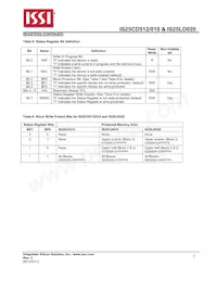 IS25CD010-JNLE-TR數據表 頁面 7
