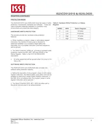 IS25CD010-JNLE-TR Datasheet Page 8